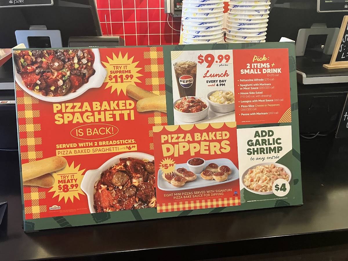 Fazoli's меню
