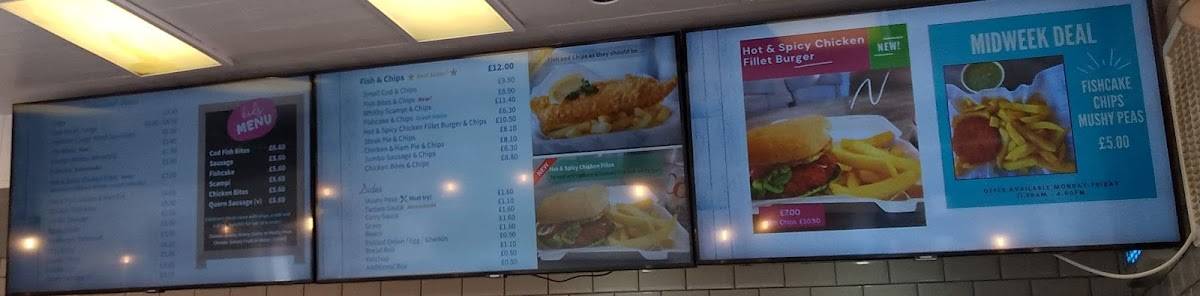 Fish Box - Whitby меню