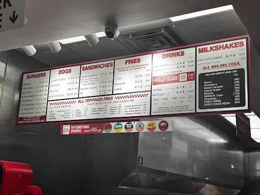 Five Guys меню