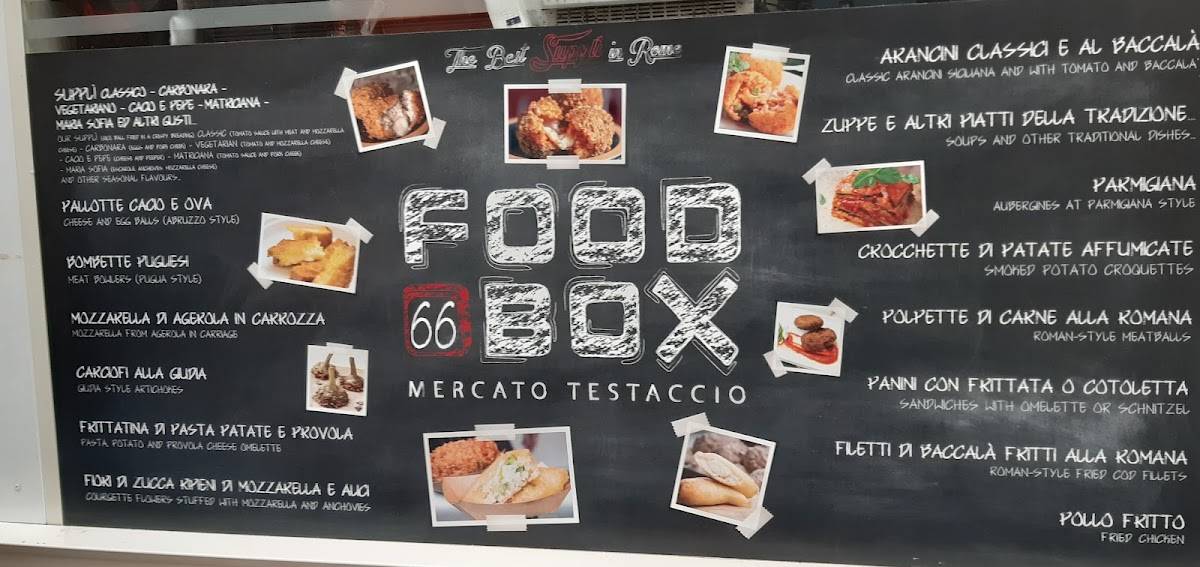 Food Box меню