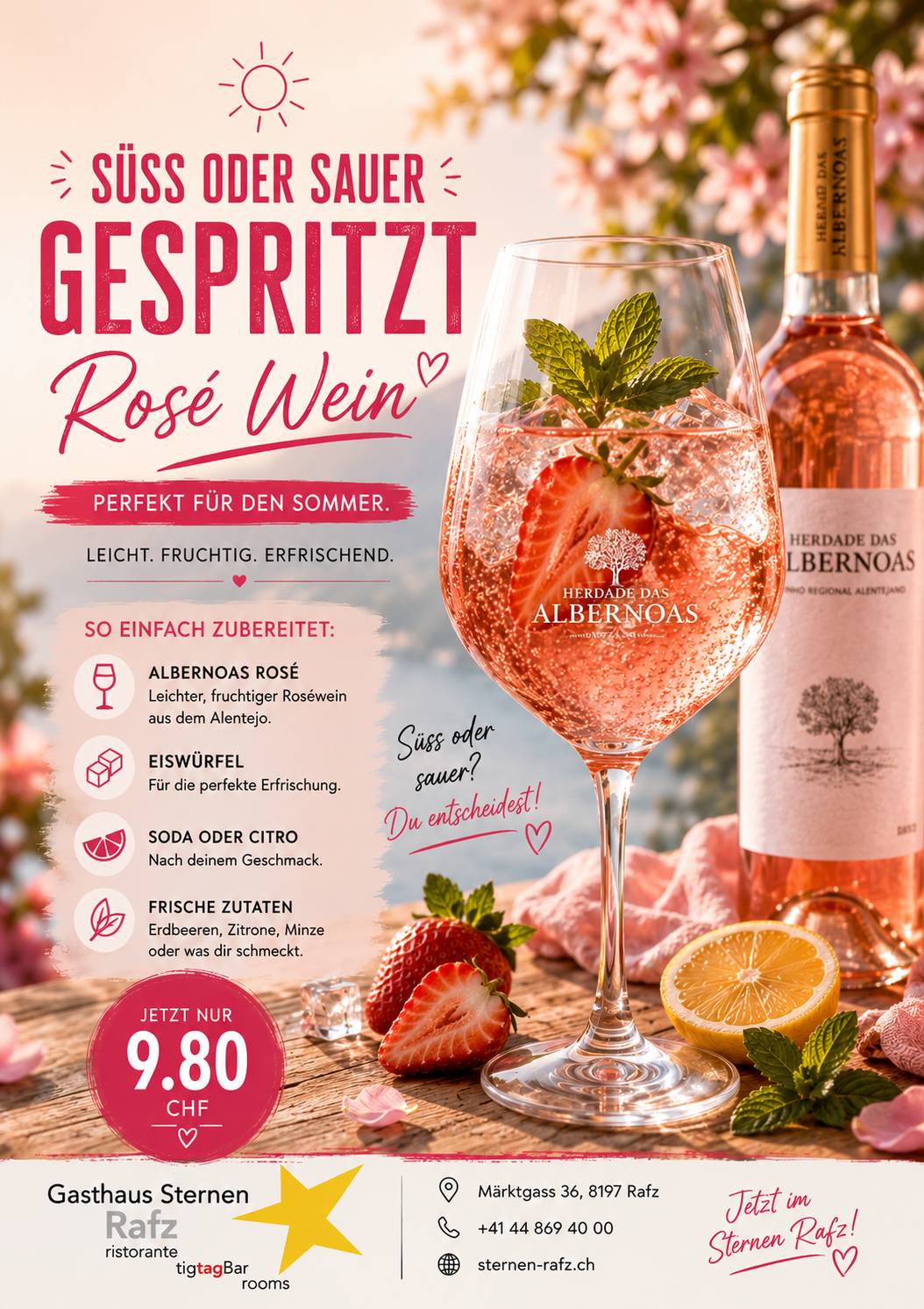 Gasthaus Sternen меню