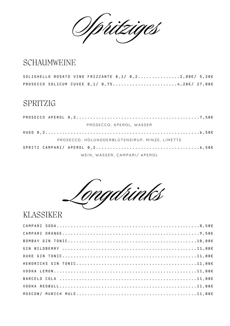 Gaststätte Scheidegger меню
