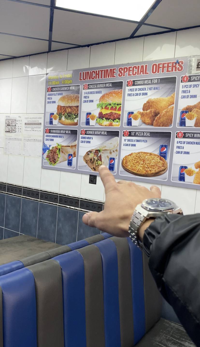 Genie Takeaway меню