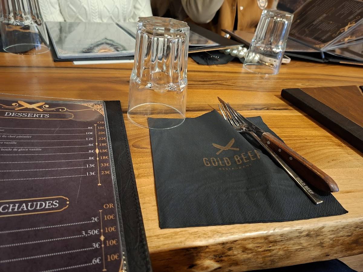 Gold Beef Rouen меню