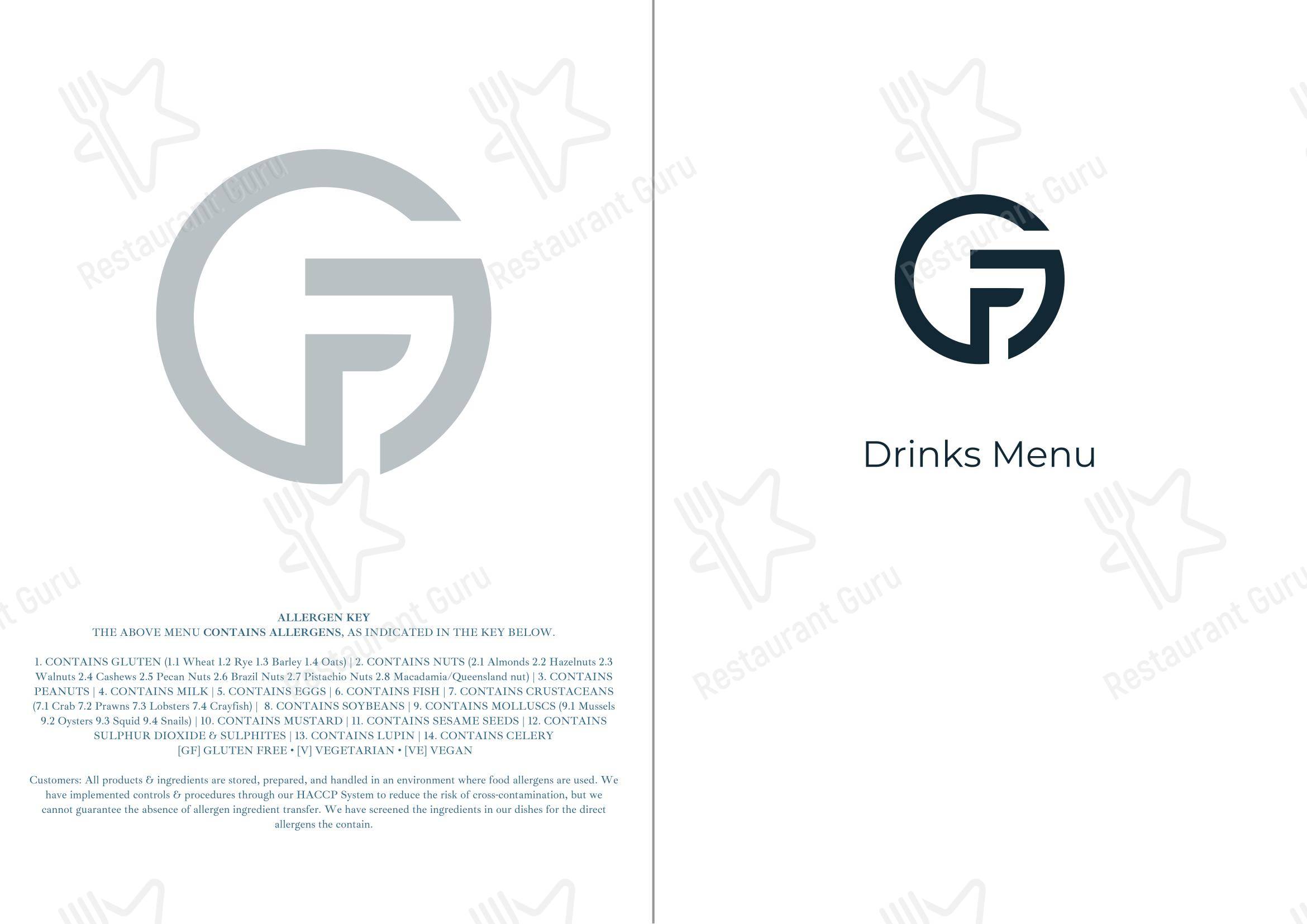 Takeaway Menu ресторана Gourmet Food Parlour Dunshaughlin