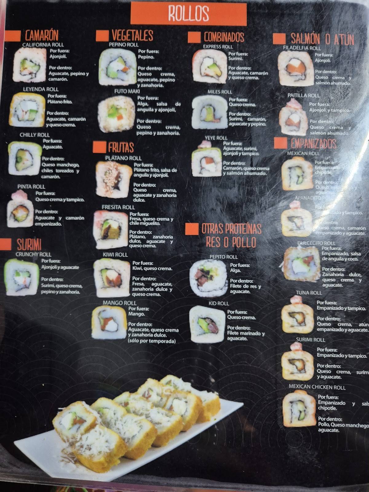 Groshi Express Las Américas меню