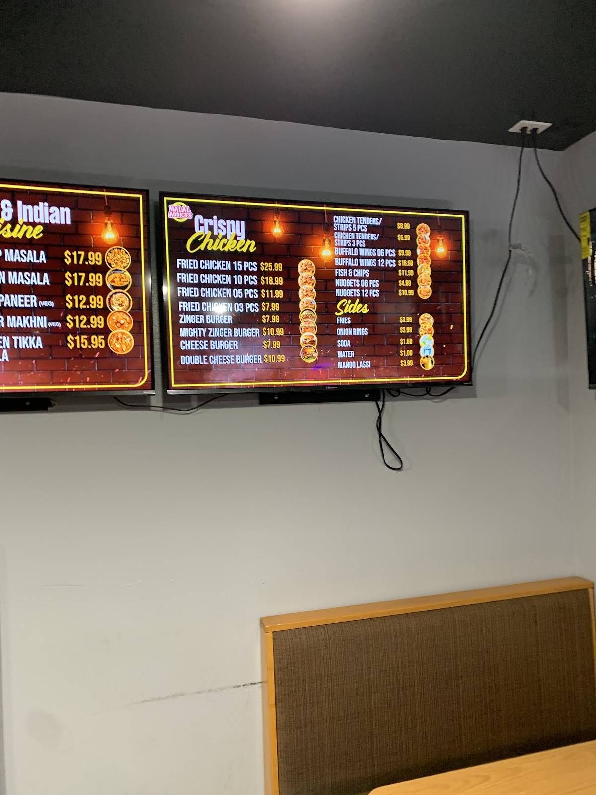 Halal Addicts меню