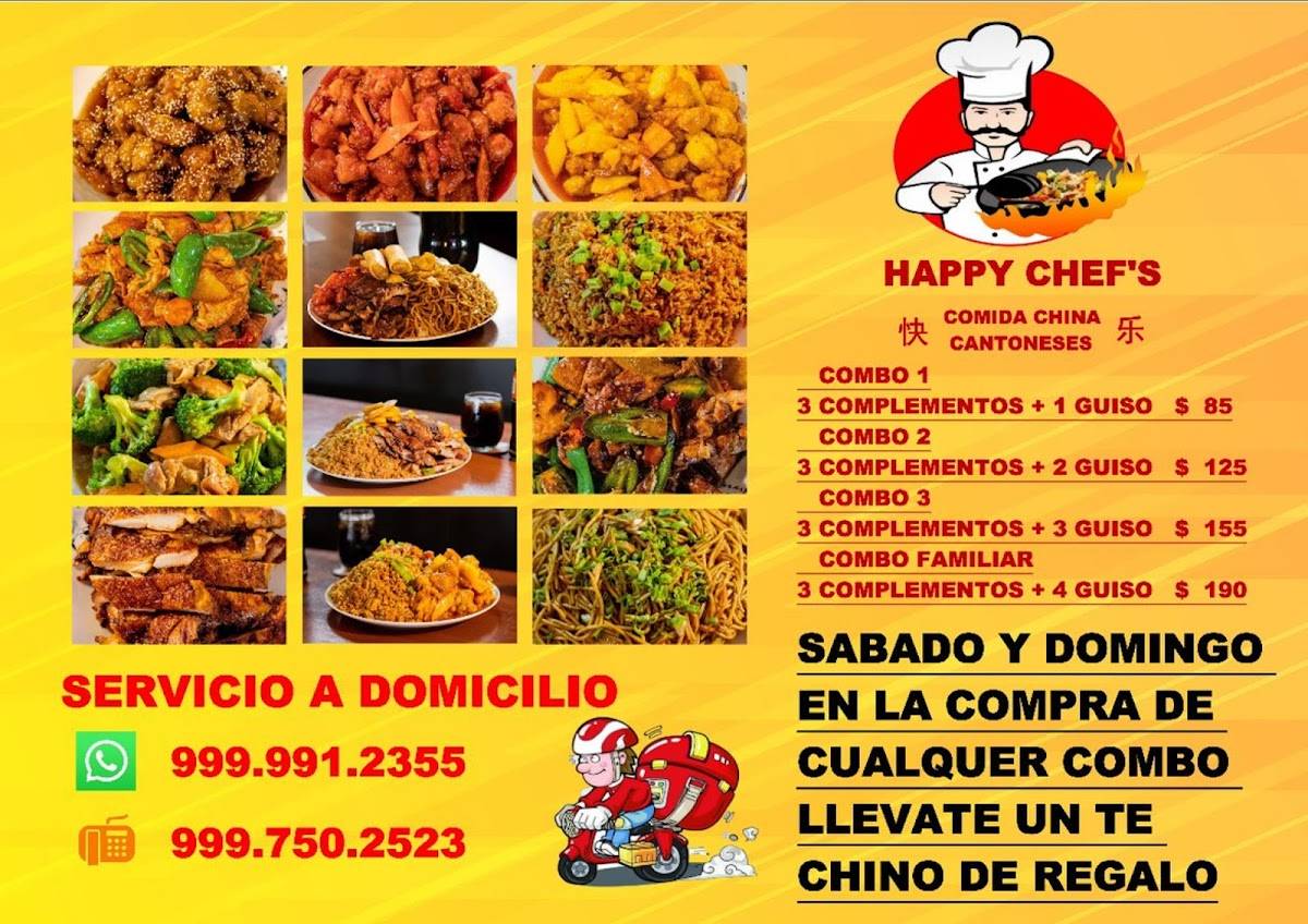 Happy Chef’s Merida меню