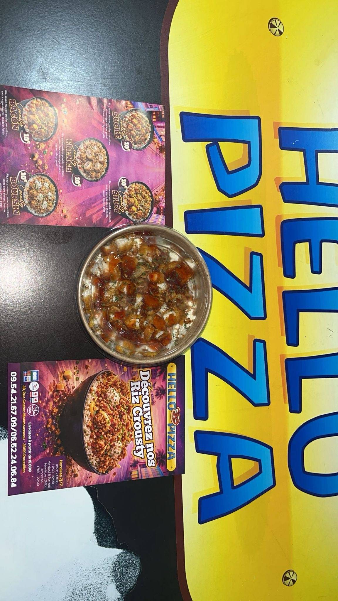 Hello Pizza Roussillon - Pizzas & Tacos меню