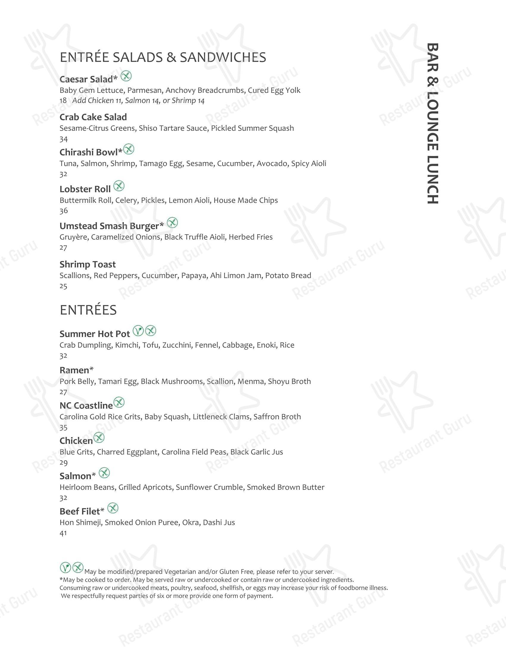 Herons в Кэри - Boronia Catering Menu Pack