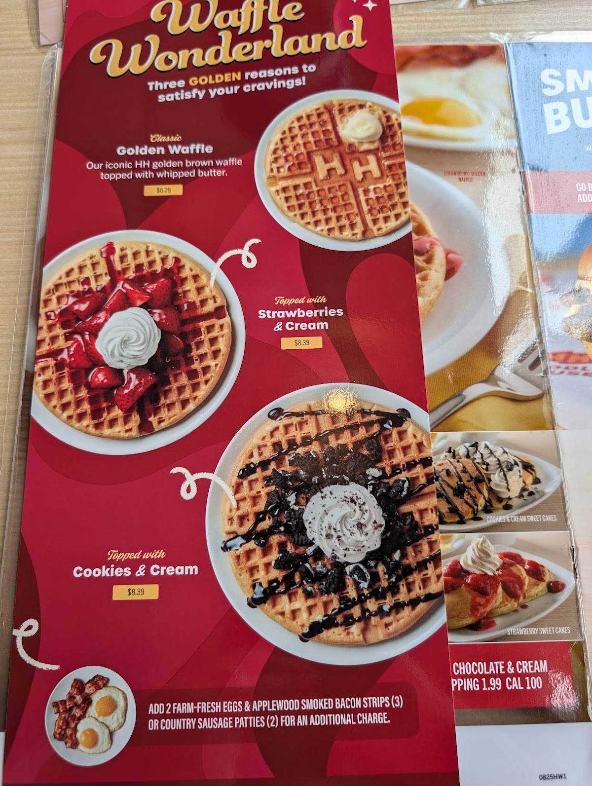 Huddle House меню