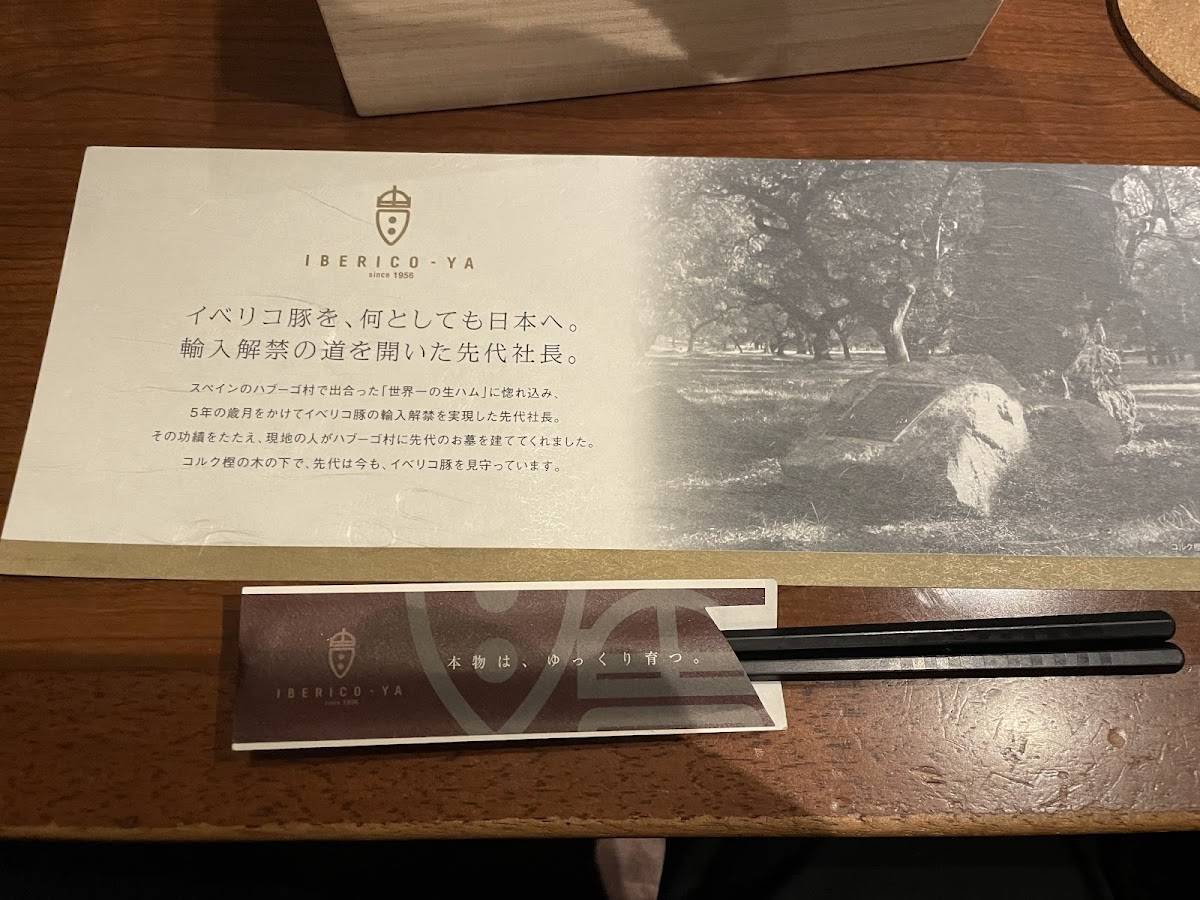 IBERICO-YA меню