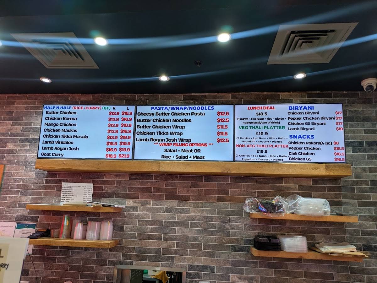 INDIAN DHABA меню