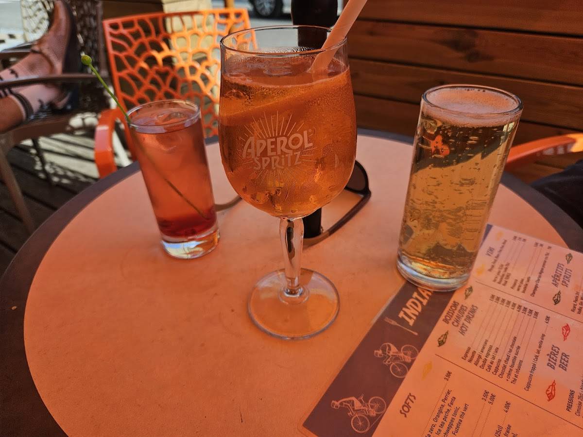 Indiana Bar меню