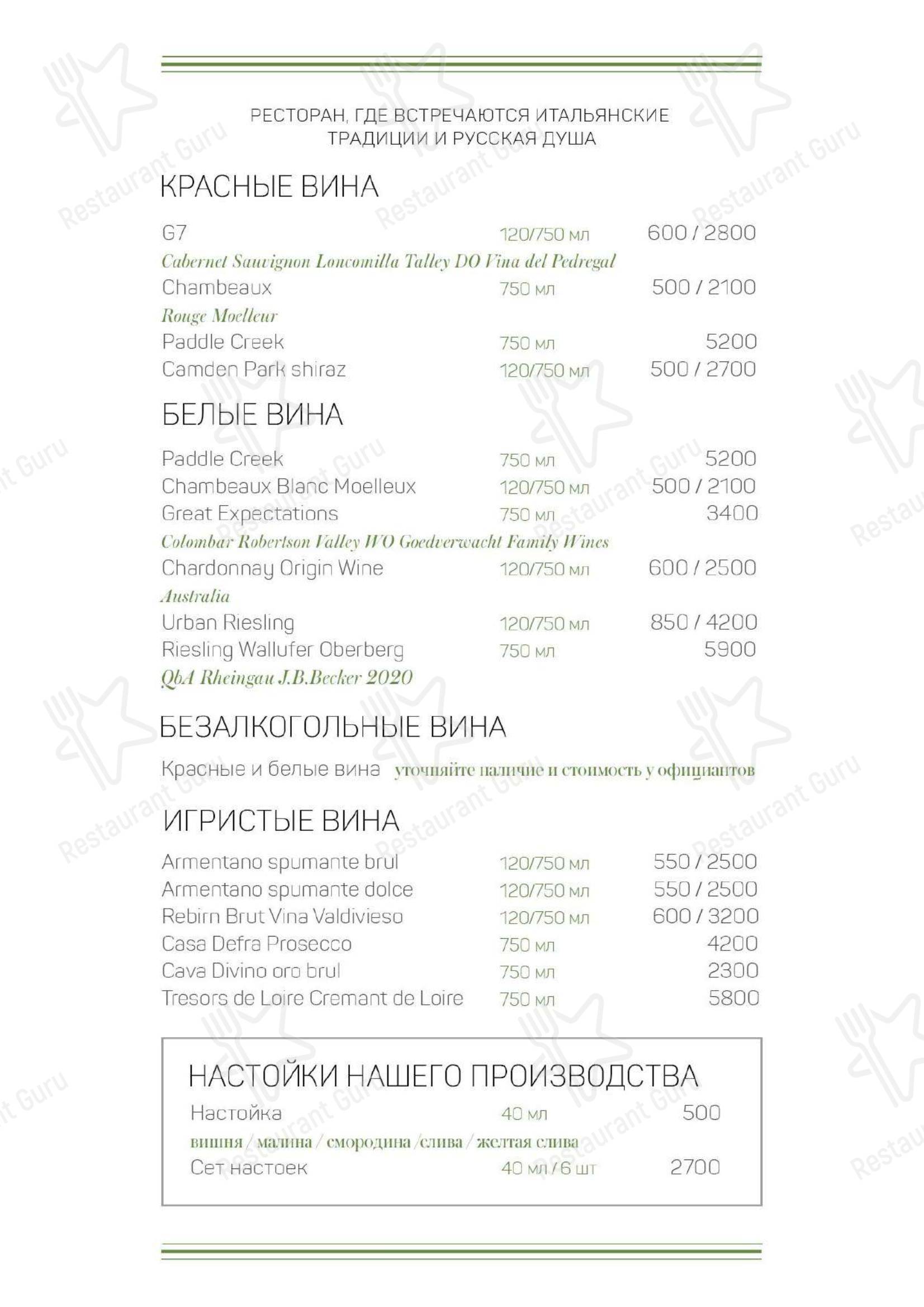 Intro в Коврове - 菜单
