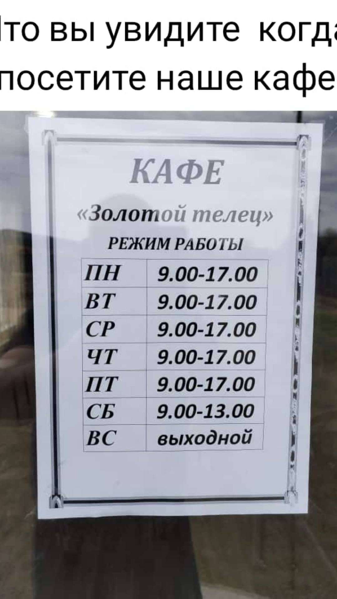 ИП.Решетилова Я.В. кафе"Золотой Телец " меню
