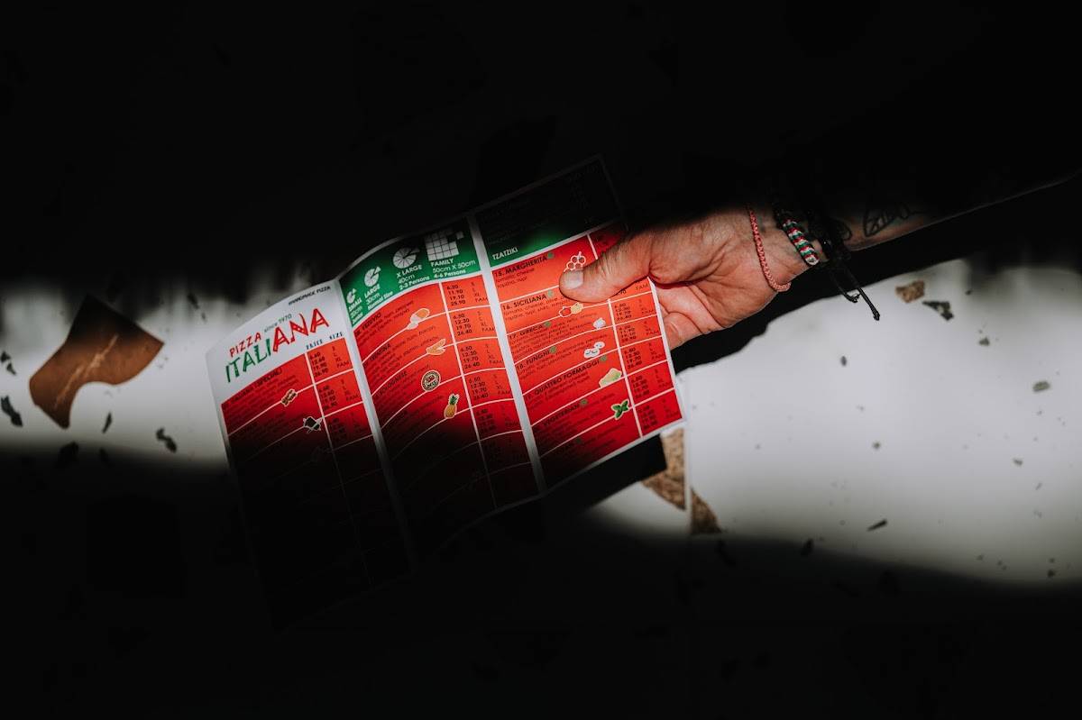 Italiana pizza 24 Hour меню