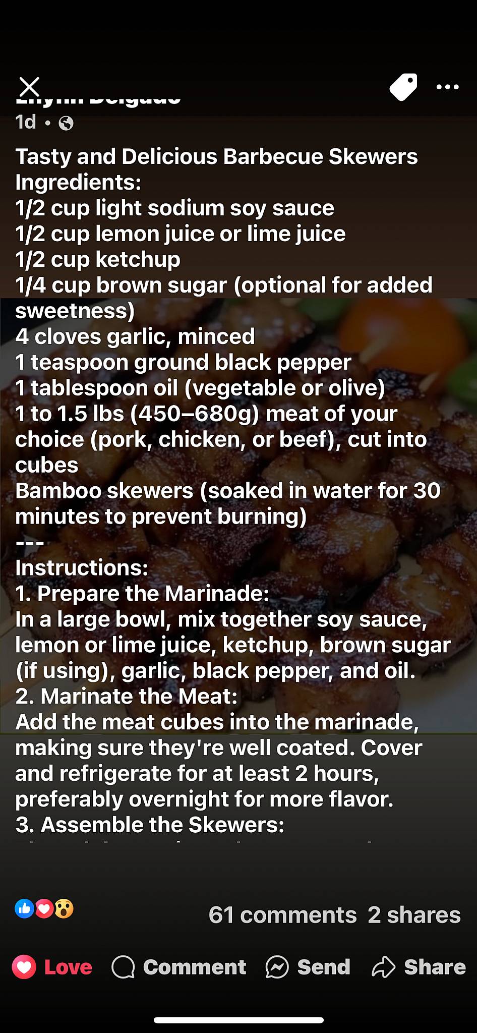 JR Lechon меню