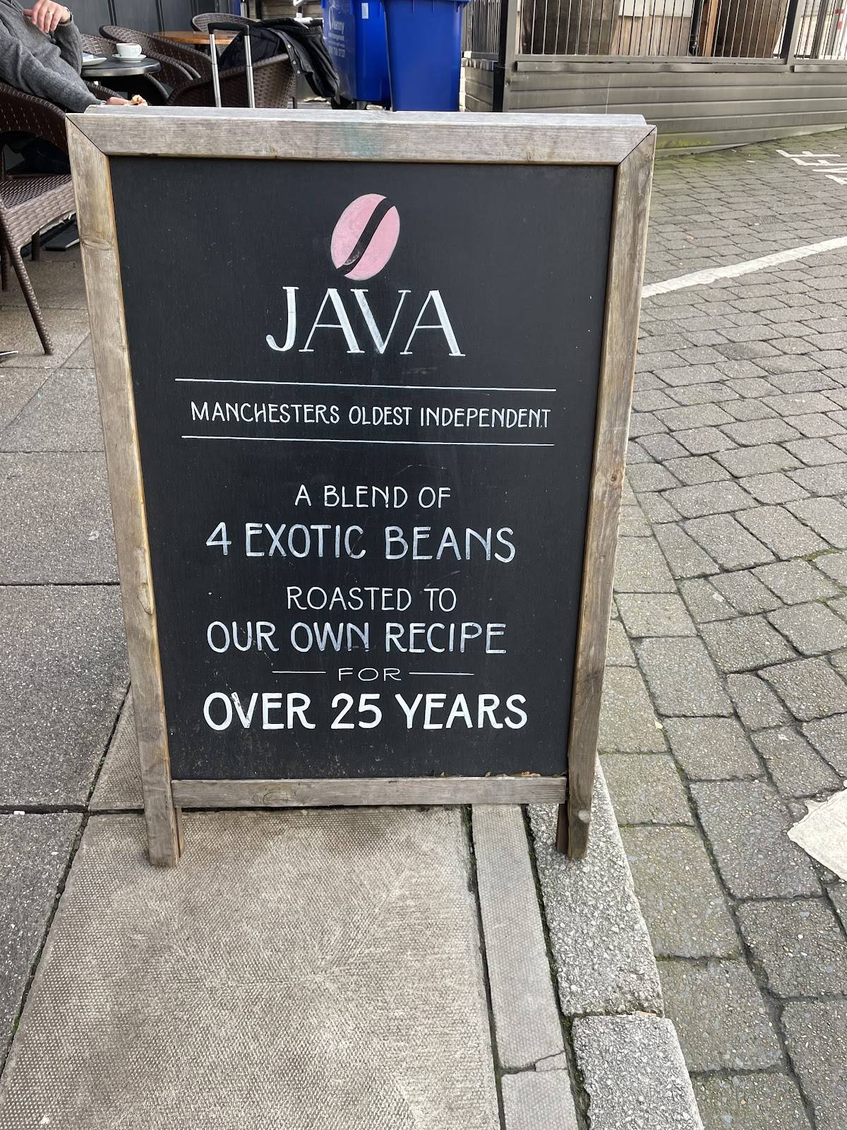 Java Bar Espresso меню