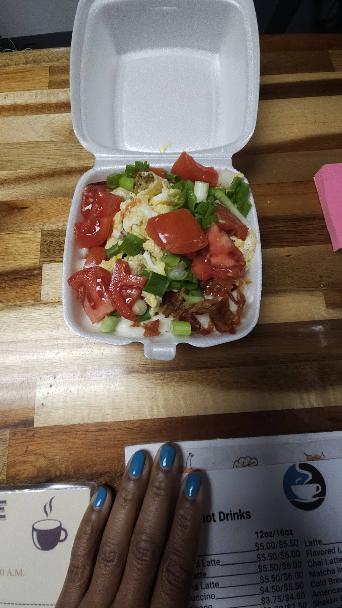 Java J's Cafe меню