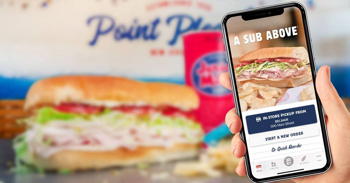Jersey Mike's Subs меню