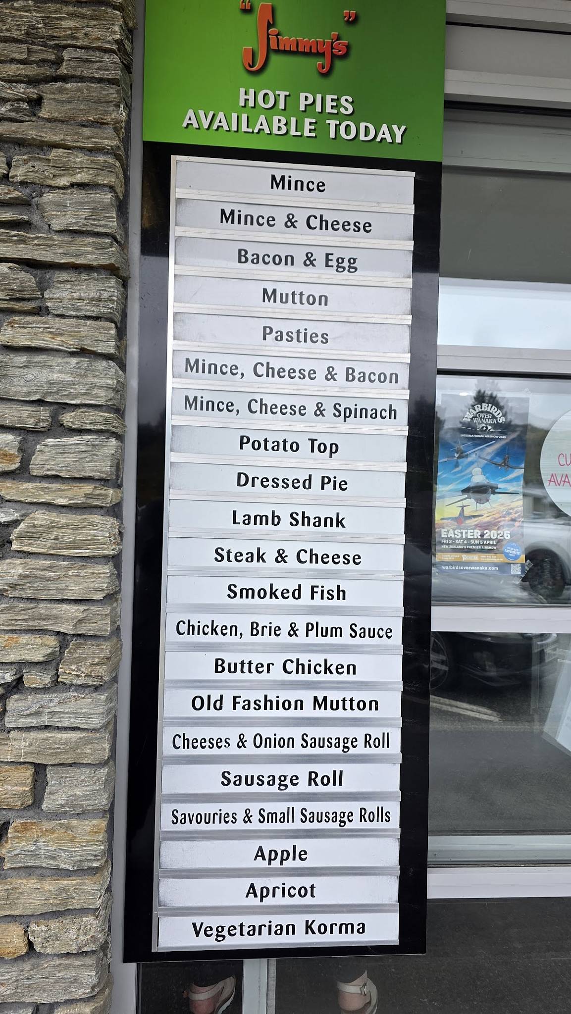 Jimmy's Pies меню