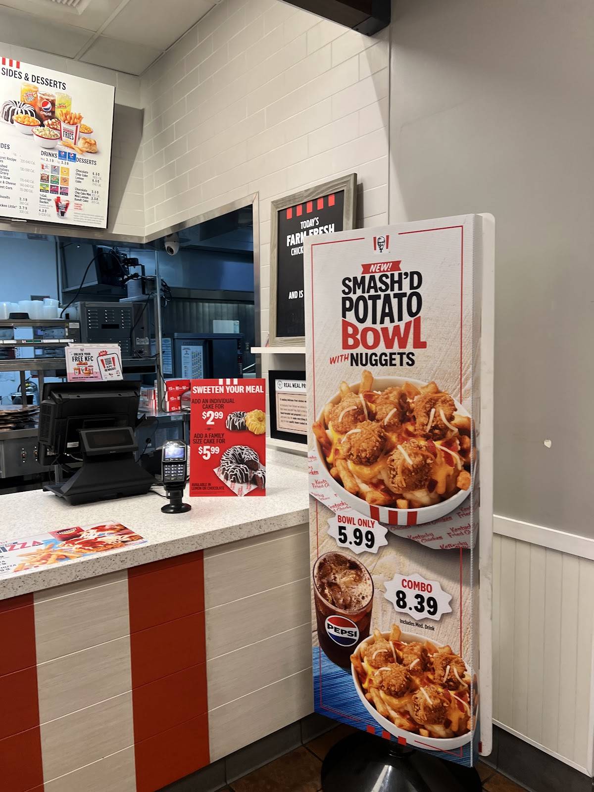 KFC меню