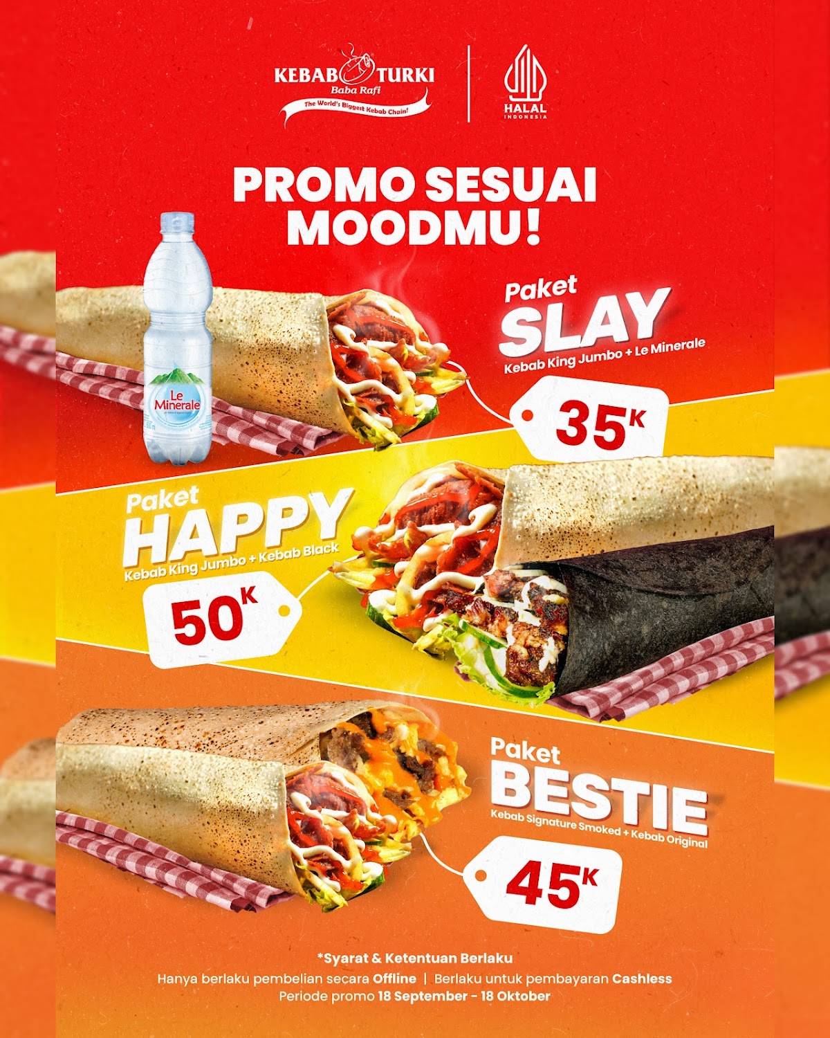 Kebab Turki Baba Rafi - SPBU Solo Baru меню