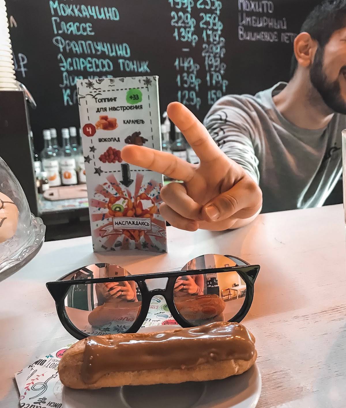 Кофейня не работает меню