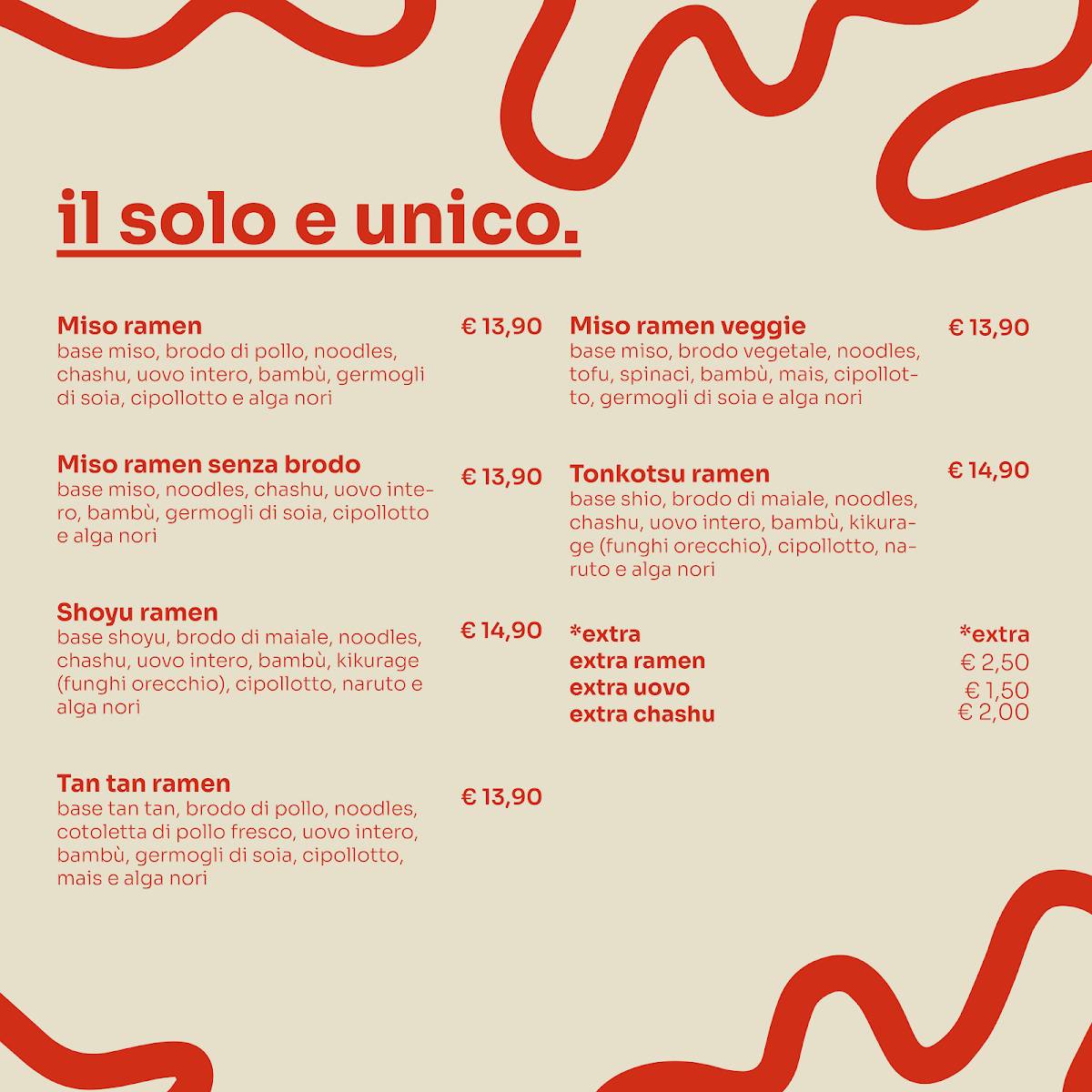 Poke Bar 160 меню