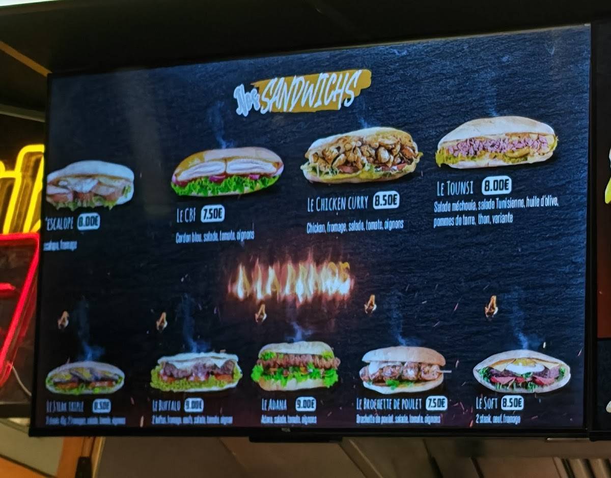 Le 17 Food меню