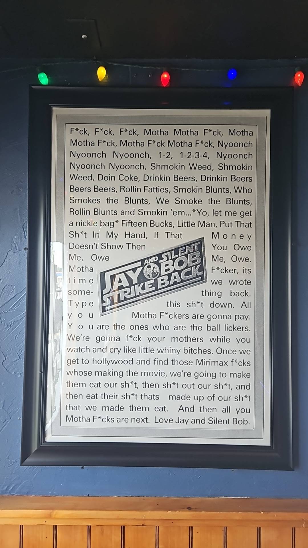 Legends Tavern меню