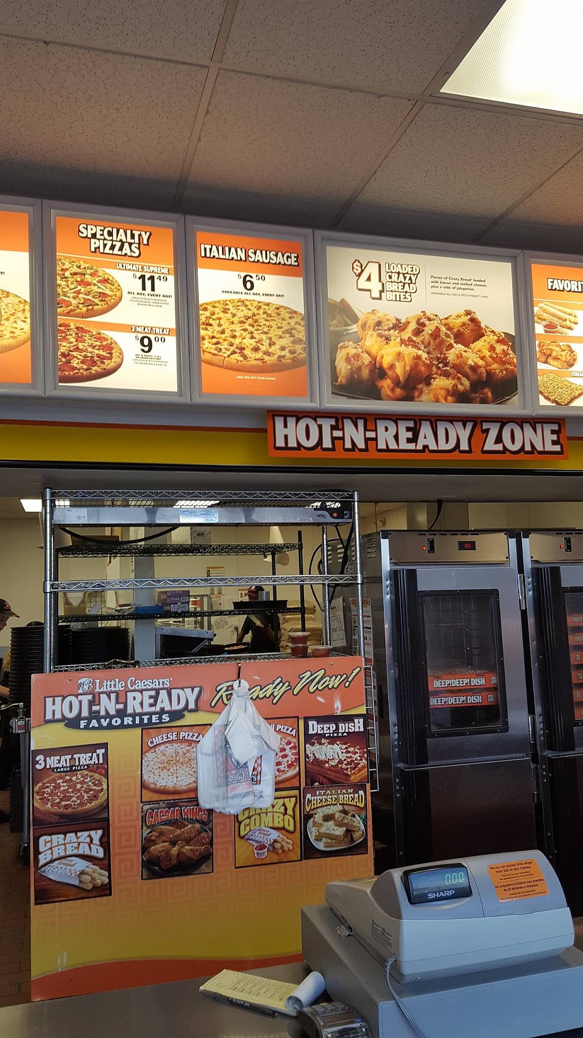Little Caesars Pizza меню
