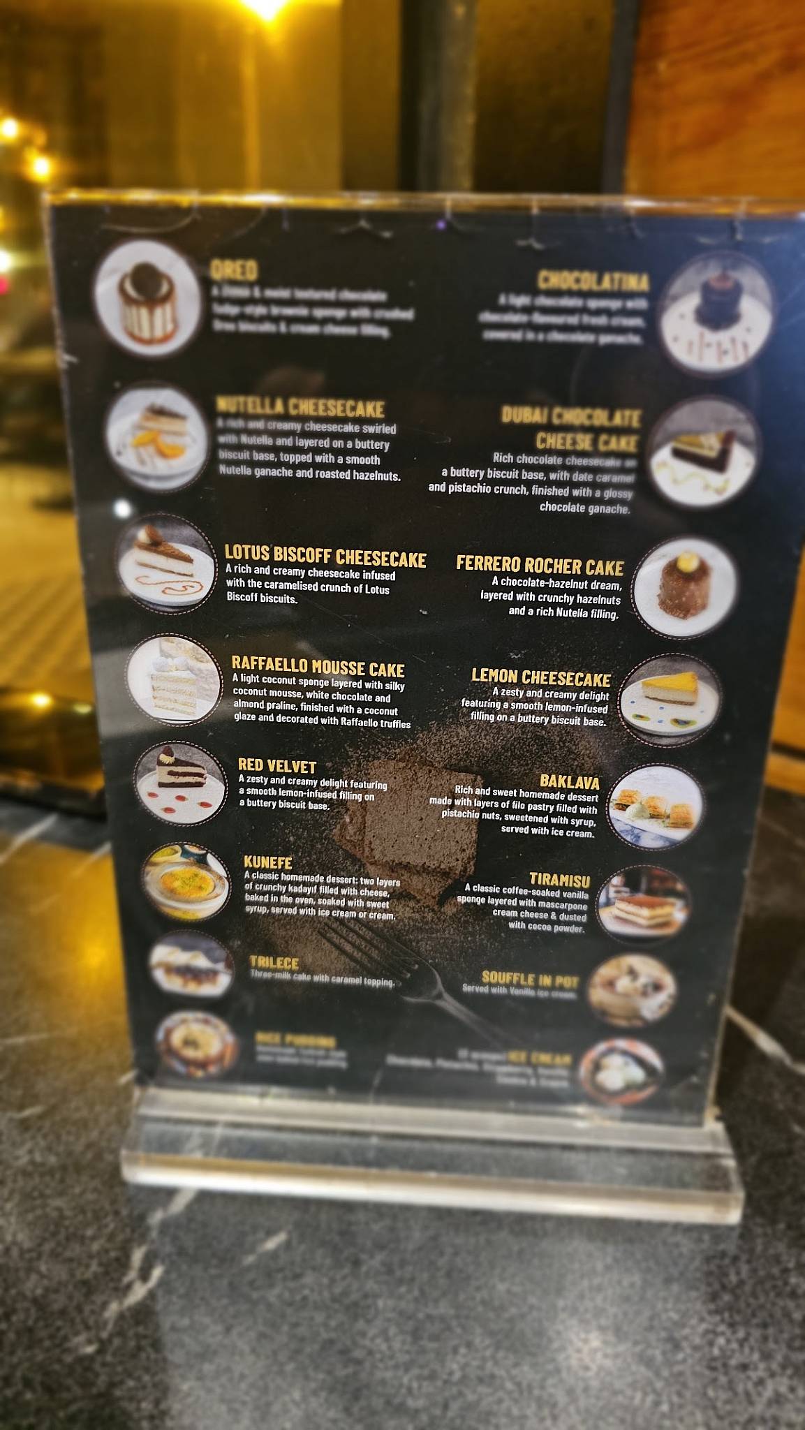 Hala Restaurant меню