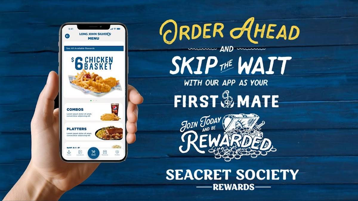 Long John Silver's меню