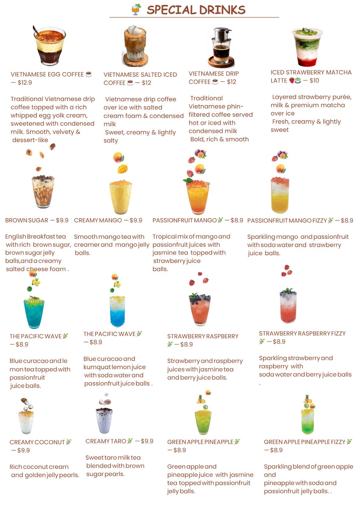 Lotus Cafe меню