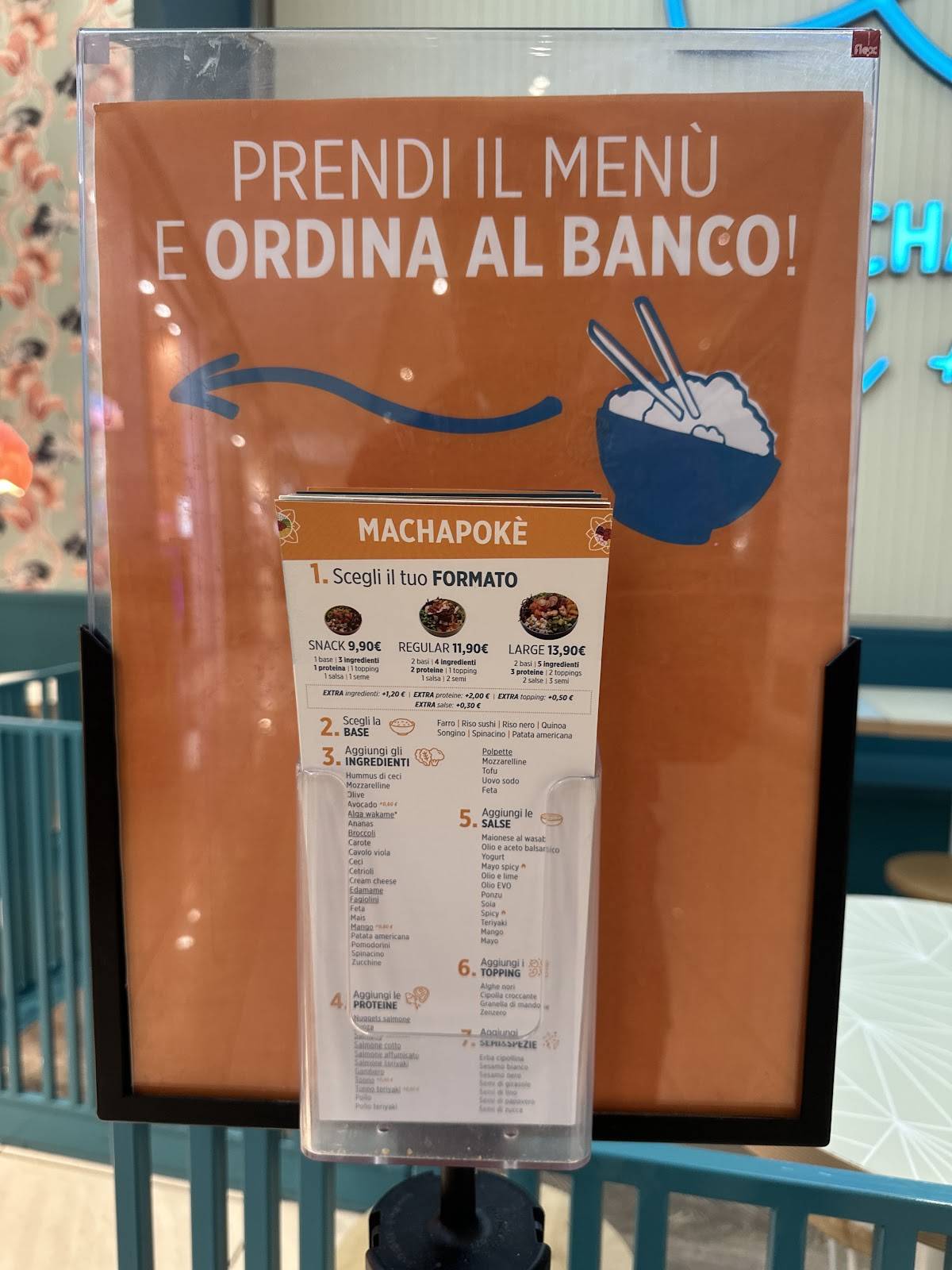 Macha Pokè Porta di Roma меню