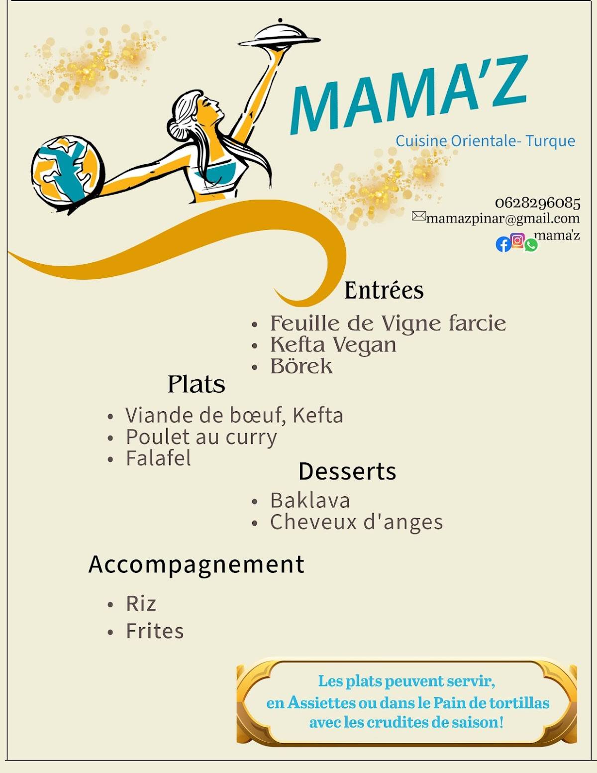 Mama'z меню