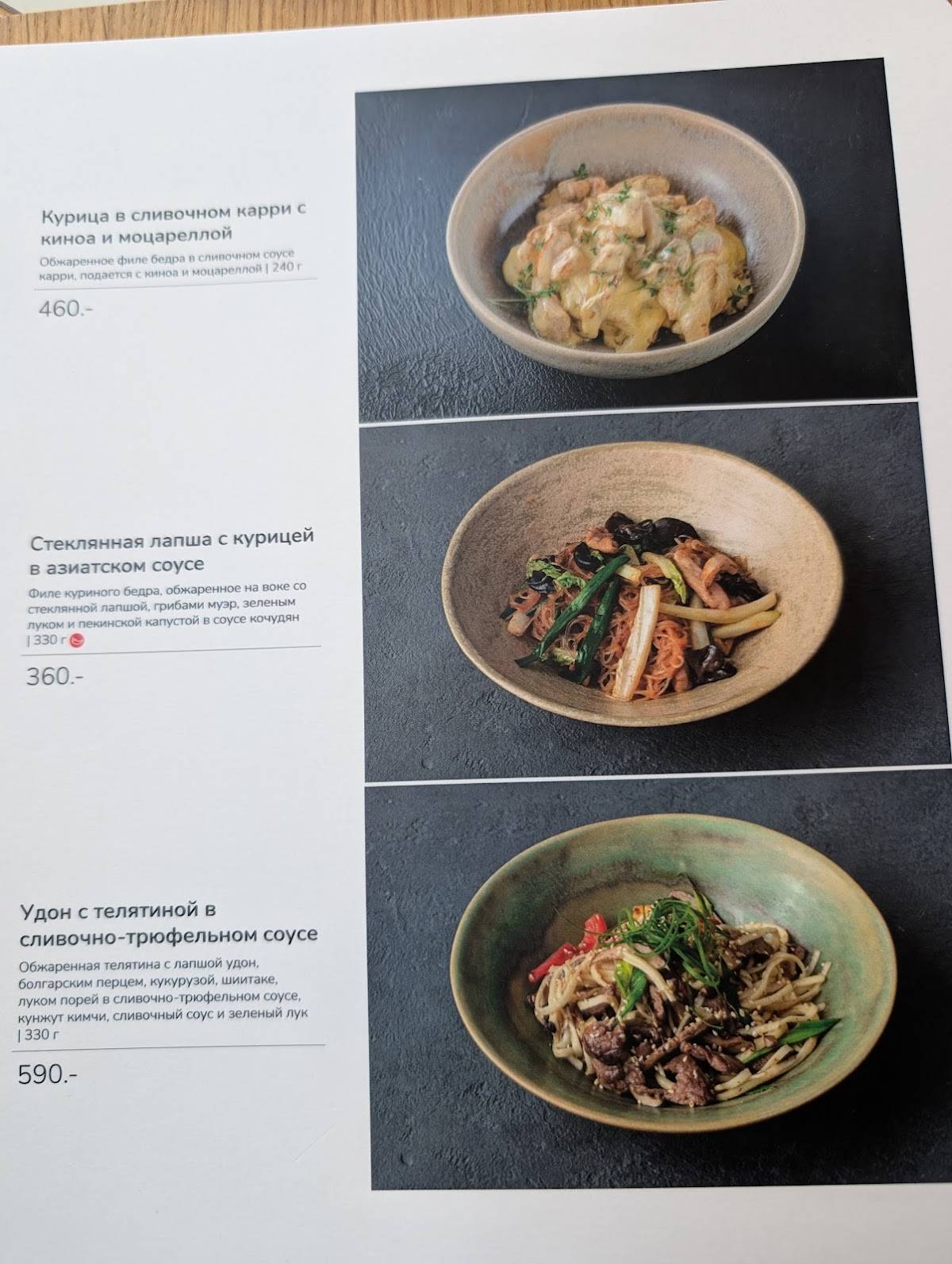 Манеки меню