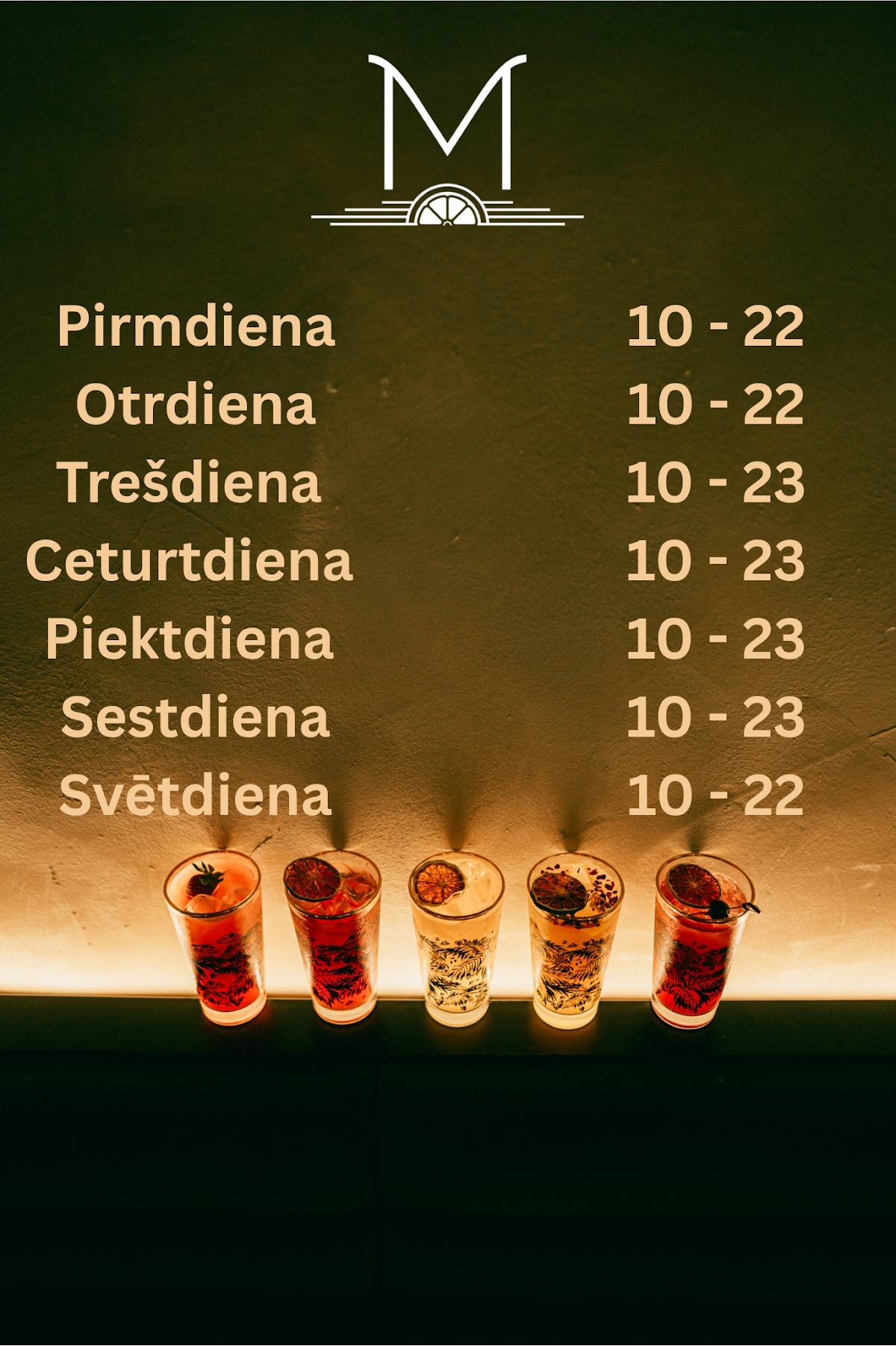 Bārs Marmelāde меню