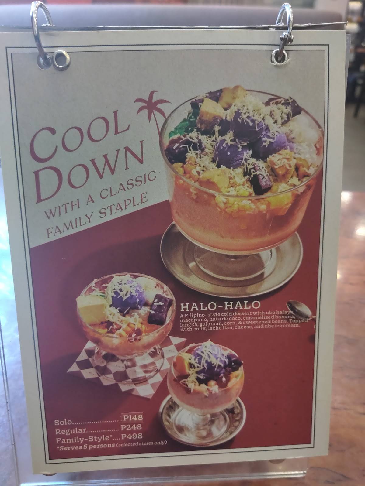 Max's Restaurant Balibago Complex меню