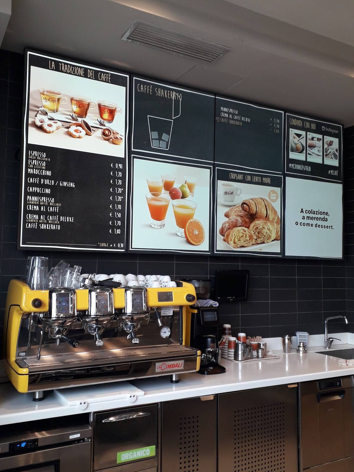 McDonald's Roma Cassia меню