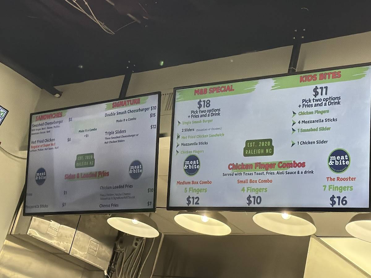 Meat & Bite меню