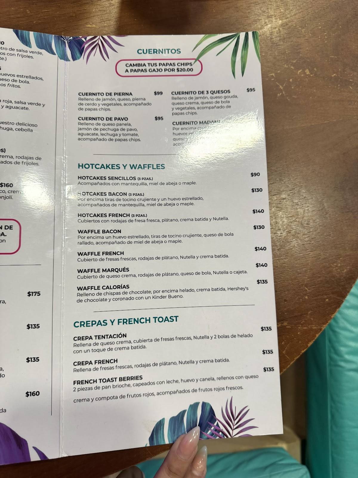 Café France Mid меню