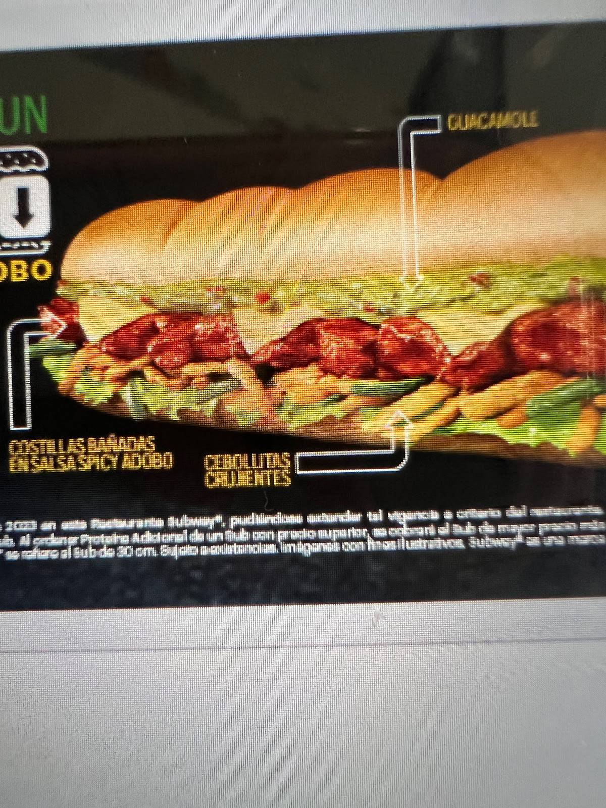 SUBWAY LAS PALMAS меню