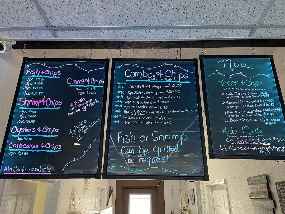 Mike's Fish and Chips меню