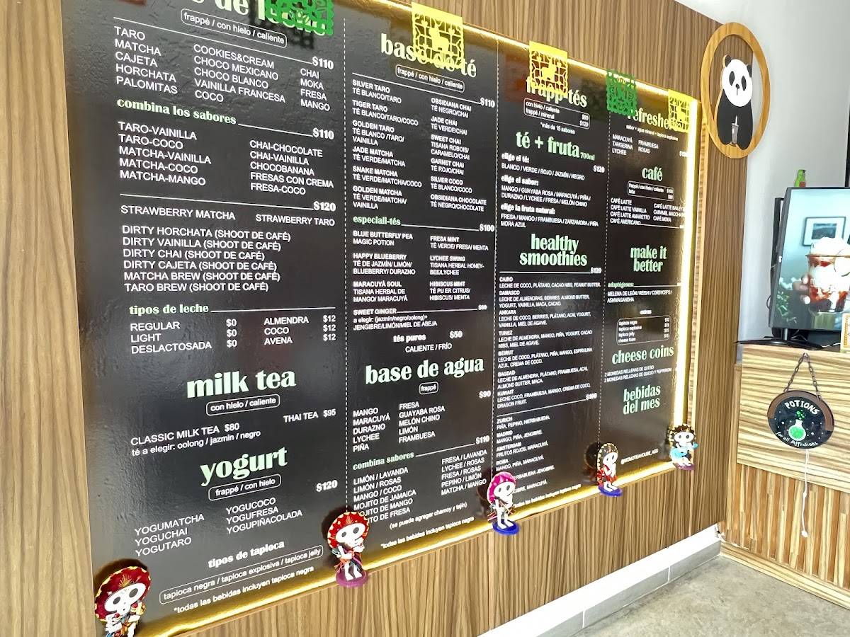 MOMO Tea House меню