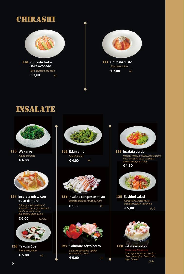 Moona Sushi меню