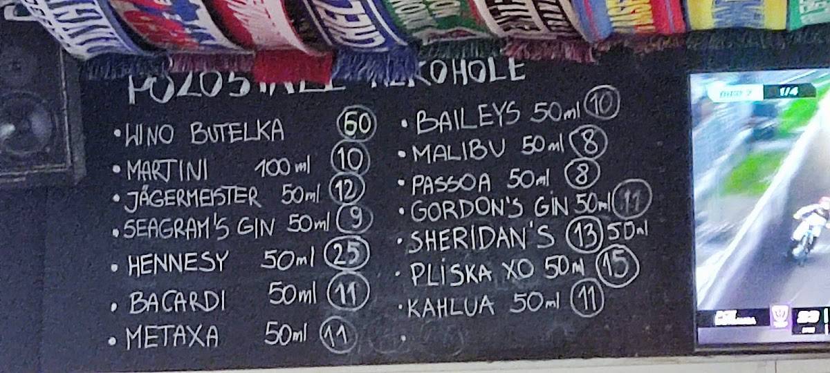 Morgan Pub меню