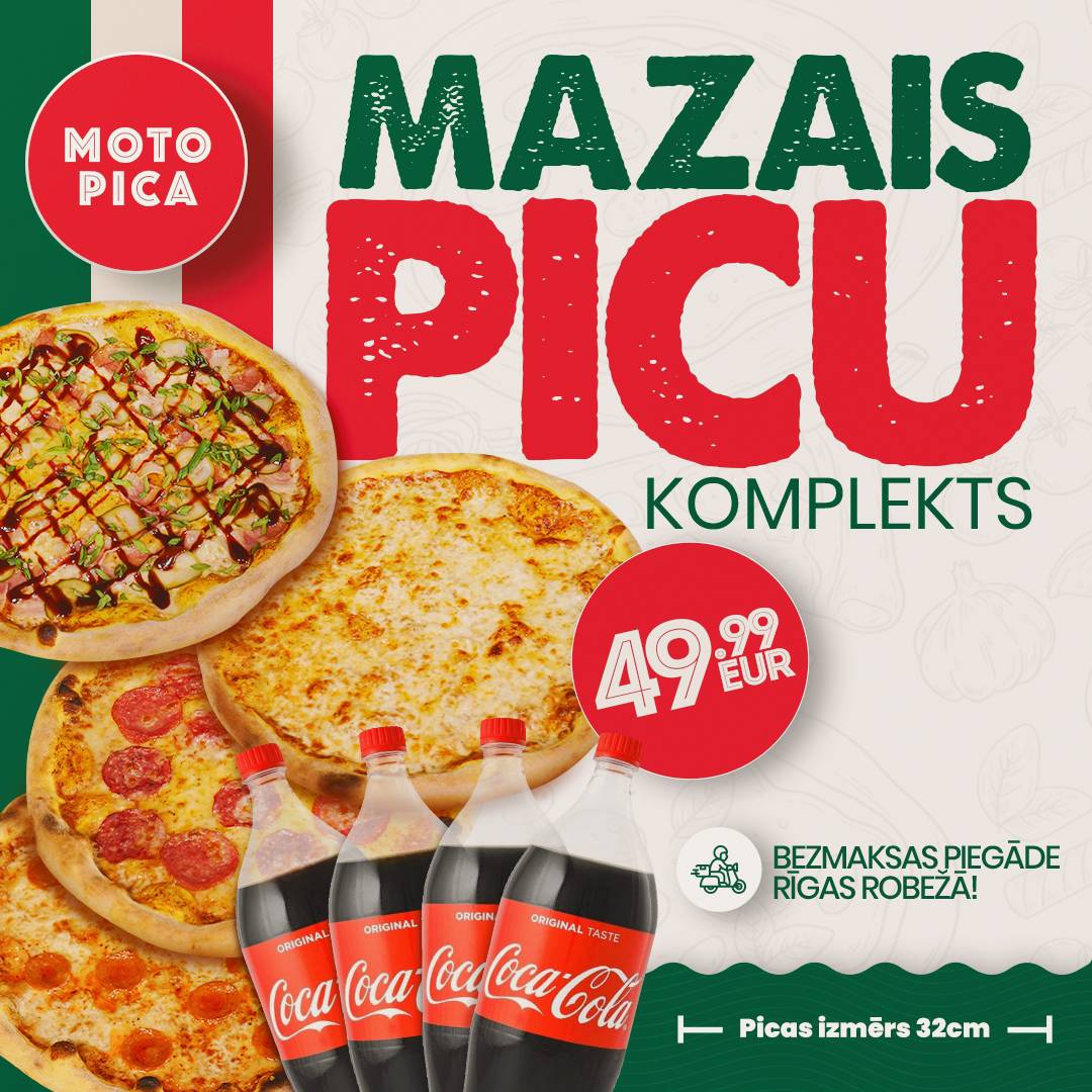 Moto Pica меню